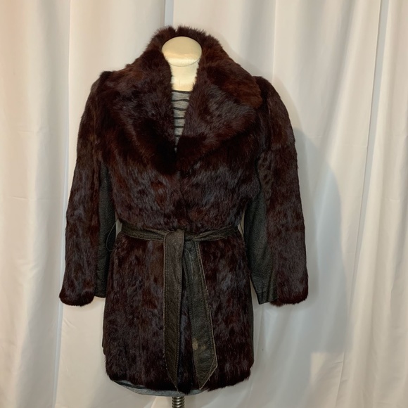 Vintage Jackets & Blazers - Vintage Brown Fur Jacket